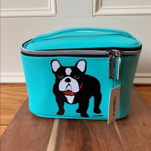 MARC TETRO FRENCH BULLDOG COSMETIC BAG